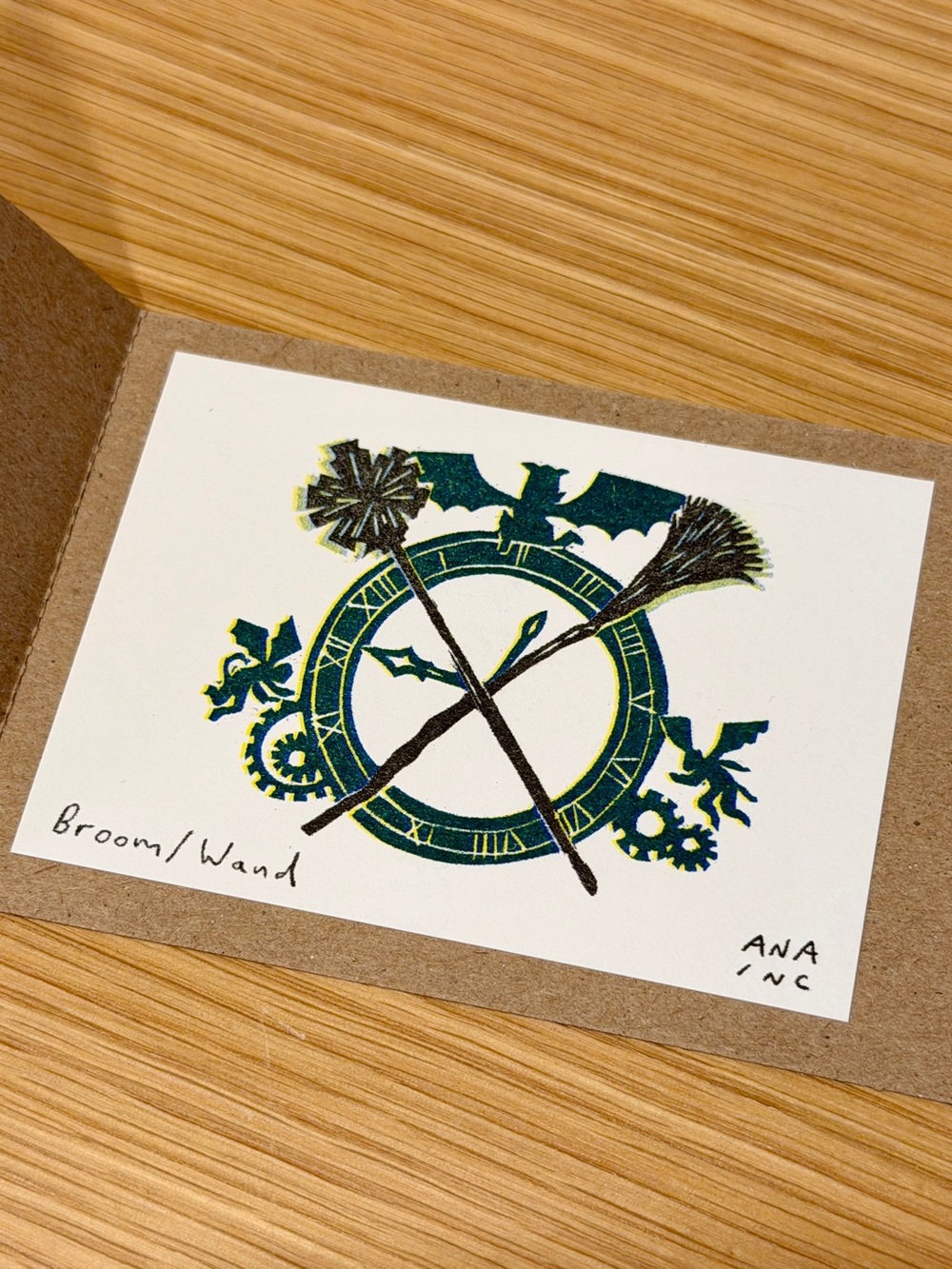 Wicked x Anastasia Inciardi Broom / Wand Mini Print Limited Edition